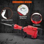 1700W Electric Jack Hammer with 3 Chisel Bits