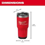 Milwaukee 30 Oz Packout Drink Tumbler
