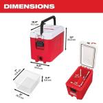 Milwaukee PACKOUT 16 Quart Impact Resistant Cooler