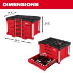 Milwaukee Packout 4 Drawer Tool Organizer