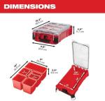 Milwaukee 5-Bin Impact Resistant Packout Organizer