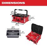 Milwaukee 100-Pound Capacity Large Tool Box