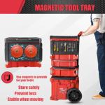 Folding Magnetic Tool Tray for Milwaukee Packout