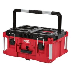 Milwaukee Large Red Tool Box, Pack Out Series