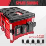 Milwaukee M18 Battery Holder with Corner Clips