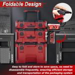 Folding Packout Mount for Milwaukee Toolbox Storage