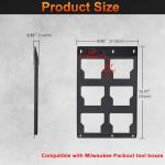 Milwaukee Packout Quick Connect Half Plate