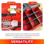 Packout Dividers for 3-Drawer Tool Box (3-Pack)