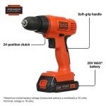 BLACK+DECKER 20V MAX Cordless Drill Driver Kit