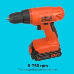 BLACK+DECKER 20V MAX Cordless Drill Driver Kit