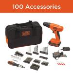 BLACK+DECKER 20V MAX Cordless Drill Driver Kit