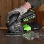 GALAX PRO 20V Cordless Detail Sander with 20 Sandpapers