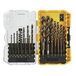 DEWALT 21-Piece Drill Bit Set for Metal, Wood