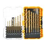 DEWALT 21-Piece Titanium Nitride Drill Bit Set