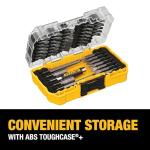 DEWALT 45-Piece Screwdriver Bit Set with Case