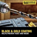 DEWALT 21-Piece Drill Bit Set for Metal, Wood