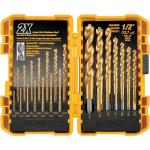 DEWALT 21-Piece Titanium Nitride Drill Bit Set