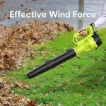 SUNCHERS Cordless Leaf Blower with Batteries