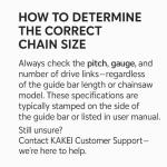 Milwaukee 16" Chainsaw Chain - Semi Chisel