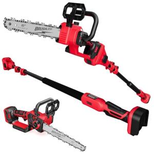 Cordless 10-Inch Pole Saw & Chainsaw Combo