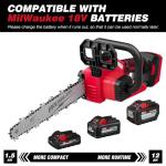 Cordless 10-Inch Pole Saw & Chainsaw Combo