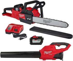 Milwaukee M18 Fuel 16" Chainsaw & Blower Kit