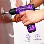 DEKOPRO 12V Cordless Power Drill Set