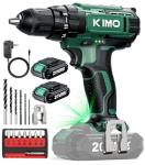 KIMO 20V Cordless Drill Set with Batteries