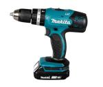 Makita DHP453RFE Cordless Combi Drill, Black/Blue