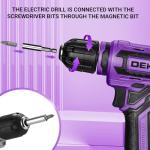 DEKOPRO 12V Cordless Power Drill Set