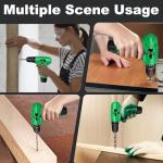 Tegatok 12V Cordless Drill Set with Battery