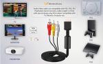 AC Charger and AV Cable for PS2 Slim