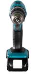 Makita DHP453RFE Cordless Combi Drill, Black/Blue