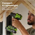 Greenworks 24V Cordless Drill and Impact Driver Combo
