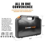 EnerTwist 246-Piece Drill Bit and Driver Set