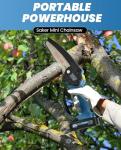 Saker 6-Inch Mini Chainsaw - Cordless Power Tool