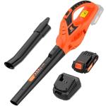 Leisch Life 21V Cordless Leaf Blower with Battery