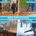 Cordless Leaf Blower 21V - 630CFM/160MPH