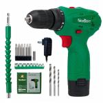 NEWBEAT 12V Cordless Drill Set with Battery
