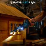 SEESII Cordless Reciprocating Saw with 8 Blades