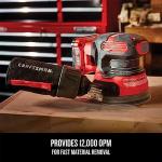 CRAFTSMAN V20 Cordless Orbital Sander, 12,000 OPM