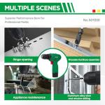 NEWBEAT 12V Cordless Drill Set with Battery