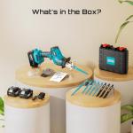 SEESII Cordless Reciprocating Saw with 8 Blades