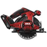 SKIL 20V Cordless Circular Saw with Battery and Charger