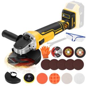 Cordless Angle Grinder for Dewalt 20V MAX Battery