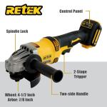 Cordless Angle Grinder for DeWalt 20V MAX