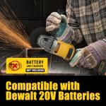 Cordless Angle Grinder for DeWalt 20V MAX