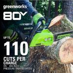 Greenworks 80V 18" Brushless Cordless Chainsaw