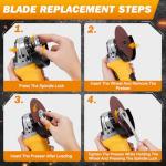 Cordless Angle Grinder for Dewalt 20V MAX Battery