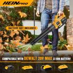 HEINPRO Cordless Leaf Blower for Dewalt 20V Max